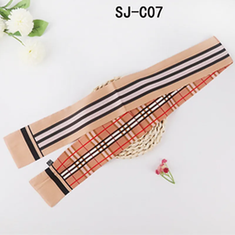 Custom Personalized Satin Hair Scarf Fresh Foulard Pour Femm Voil Custom Logo Other Scarves & Shawls
