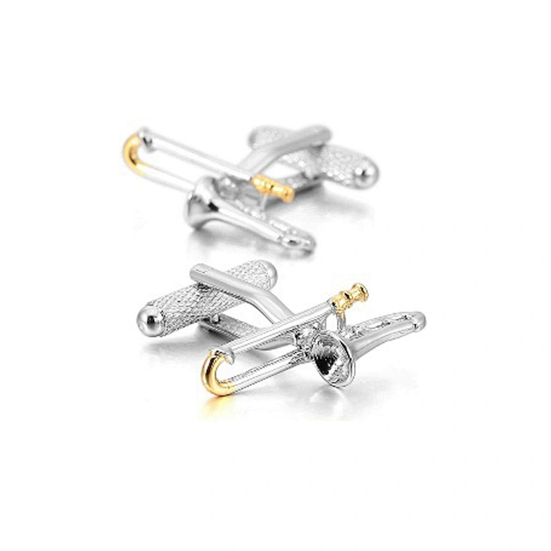 Popular silver alarm clock cufflinks