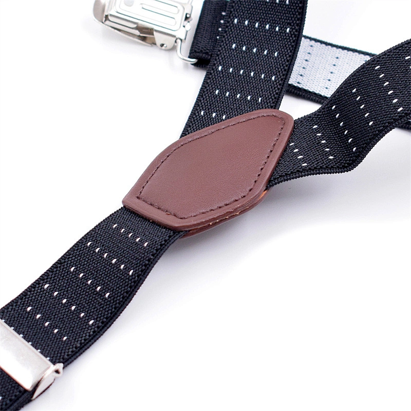 Wholesale Men's Non-slip Y Shaped Adjustable Suspenders Elastic Uniform Garter Belts Shirt Stays For Men