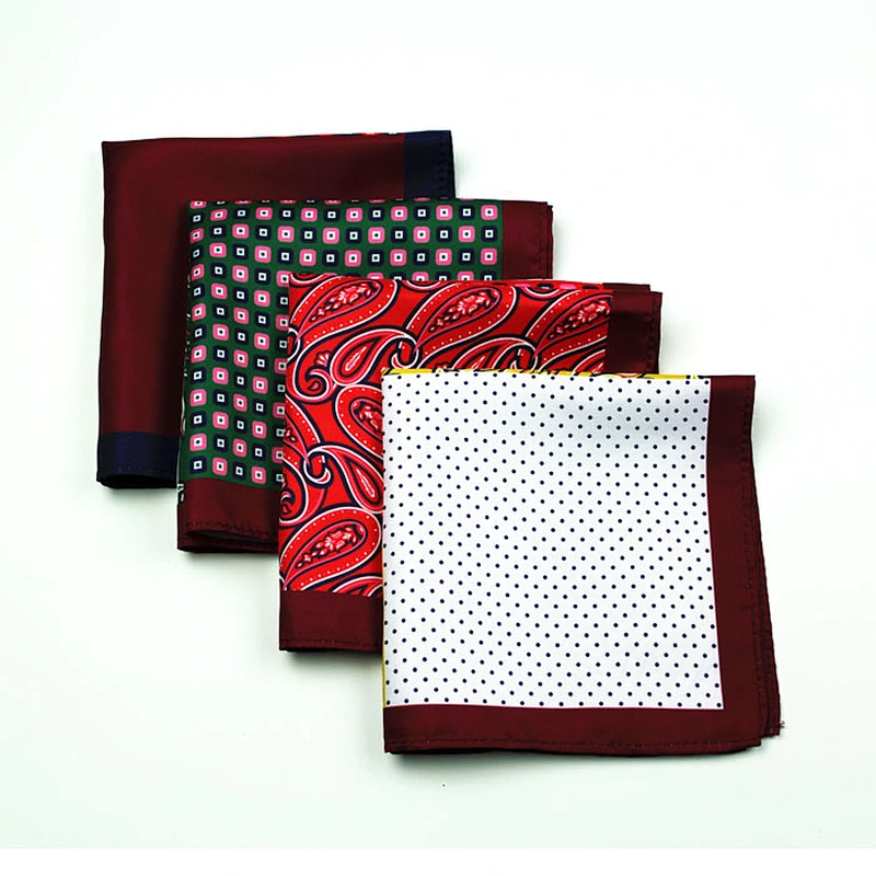 new mens digital printing Pocket Square handmade pocket handkerchief, vintage hanky
