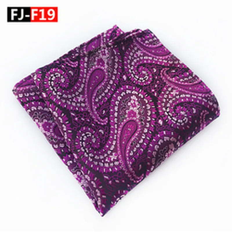 Luxury Men Muslin Handkerchief Cotton Paisley Hanky Cotton Handkerchief Custom Silk Pocket Squares for Men