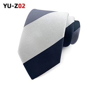 Custom Jacquard Woven Silk Necktie Mens Classical Striped Necktie Wholesale Corbatas Mens Neck Tie Set
