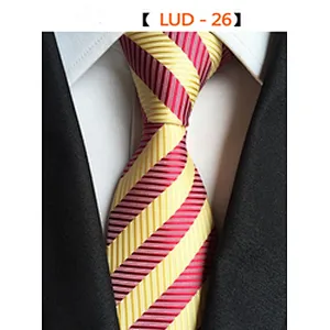 Custom Neck Ties For Men Fashion Gravata Masculina Casual Grid Silk Necktie Set Gift Box