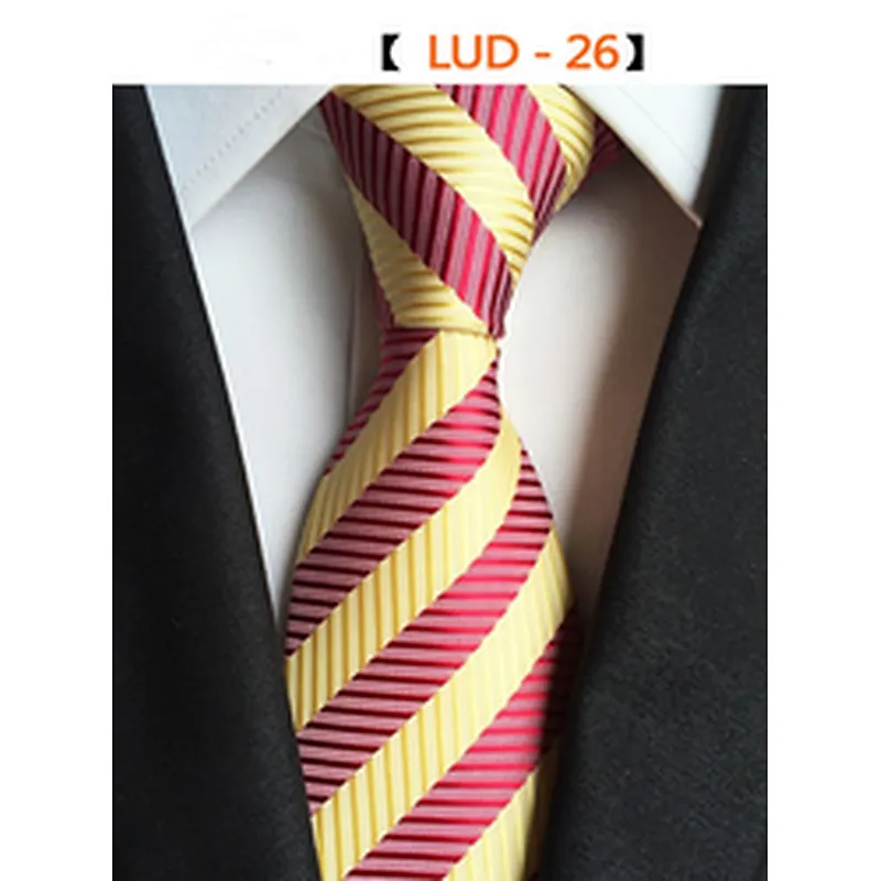 Custom Neck Ties For Men Fashion Gravata Masculina Casual Grid Silk Necktie Set Gift Box