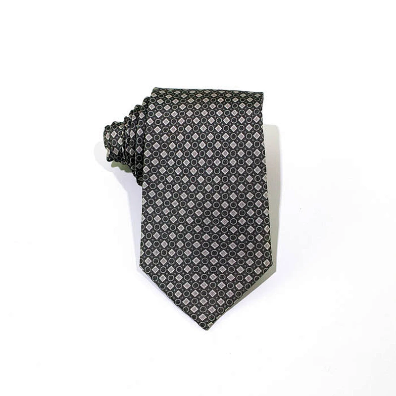Luxury Necktie Woven Tie latest Design Wholesale Silk Stripe Jacquard Woven 100%silk