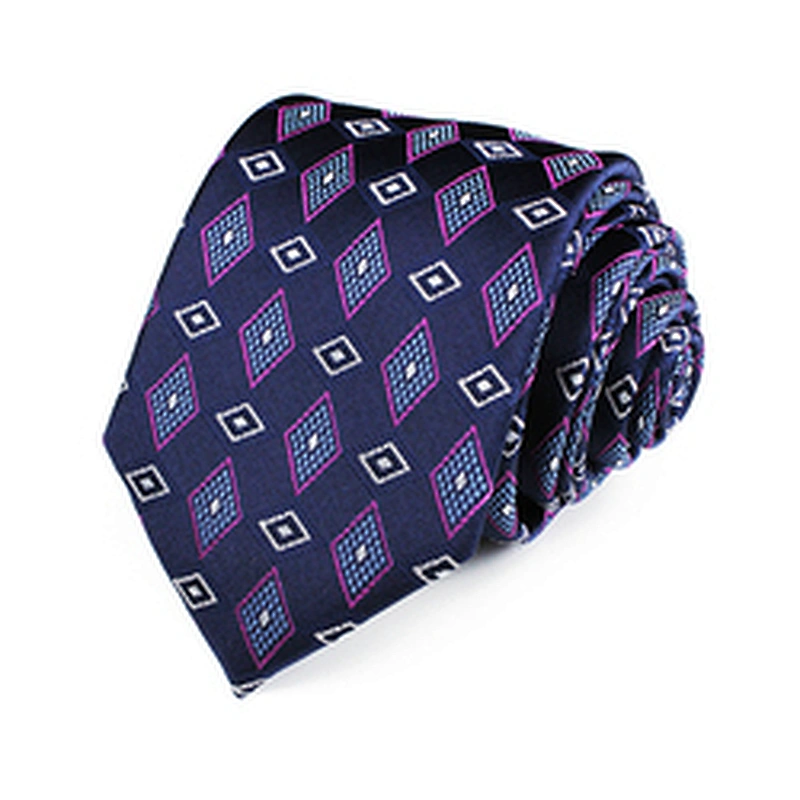 Designers Silk Ties Newest Fishion Corbatas Hombres Silk Woven Geometry Mens Ties Silk Box Set