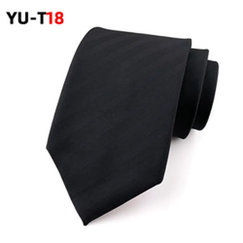 Casual Corbatas Hombres Striped Neck Ties For Men Polyester Woven Necktie Set Gift Box Custom Logo