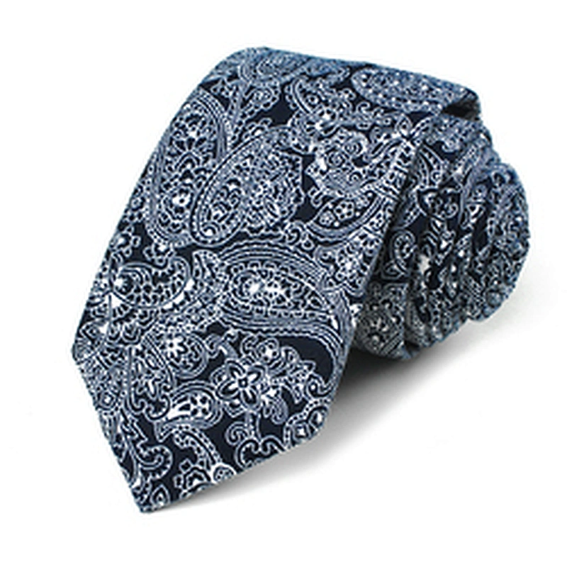 Wholesale Floral Ties Casual Cotton Ties Printed Tie Set Gift Box