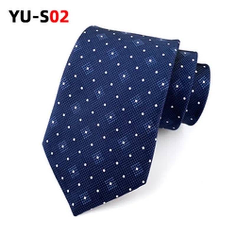 Custom Necktie Mens Fashionable Jacquard Dot Corbatas Hombres Wholesale Casual Cravate pour homme