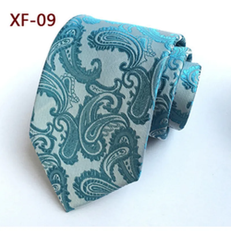 Fashion Paisley Neck Ties For Men Italian Casual Ties Men Custom Logo Wedding Necktie Party Gravatas Estampadas