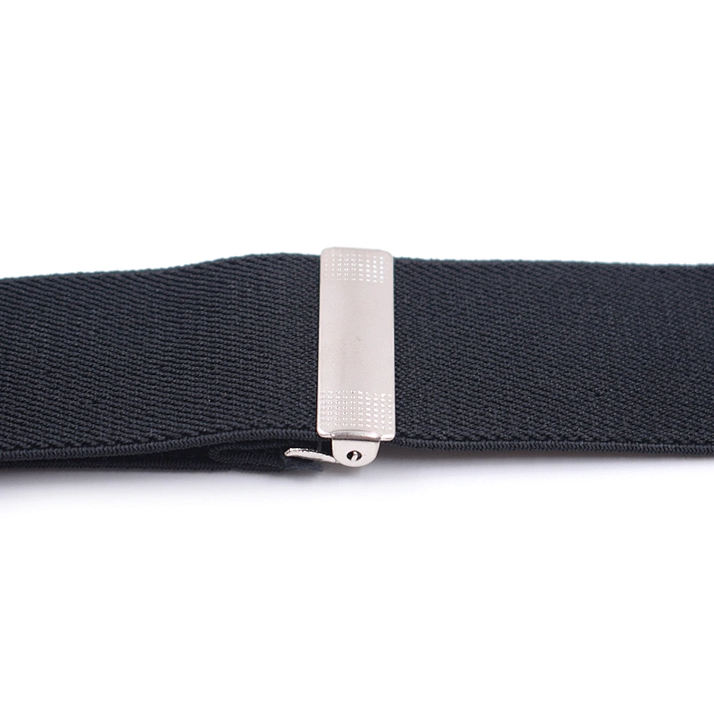 Wholesale Cheap Adult 3 clip strap Y-type plain color men's and women's universal suspender strap clip