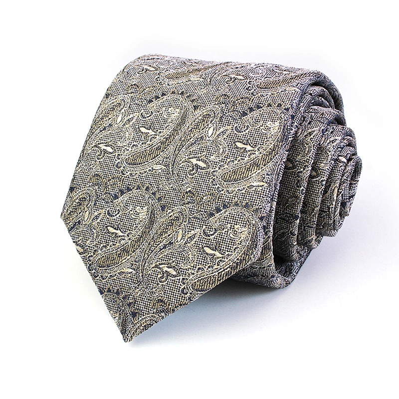 classic hot sale beautiful men neck ties brown