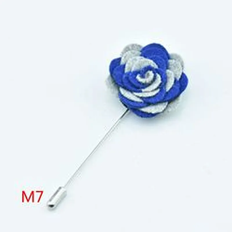 Designer Brooch Popular Brands Fashionable Wedding Corsage Flower Lapel Pins Mens Suit Custom