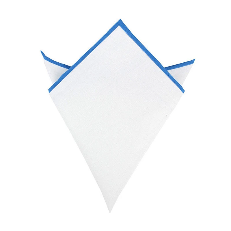 fashion high quality cheap white handkerchiefs