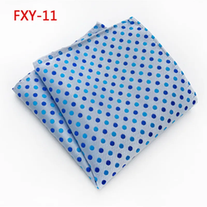 Customised Pocket Squares  Dot Men's Woven Handkerchief In Gift Box