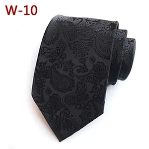 Fashion Cravate Pour Homme Polyester Paisley Neck Ties For Men Custom Neckties Men Jacquard Woven