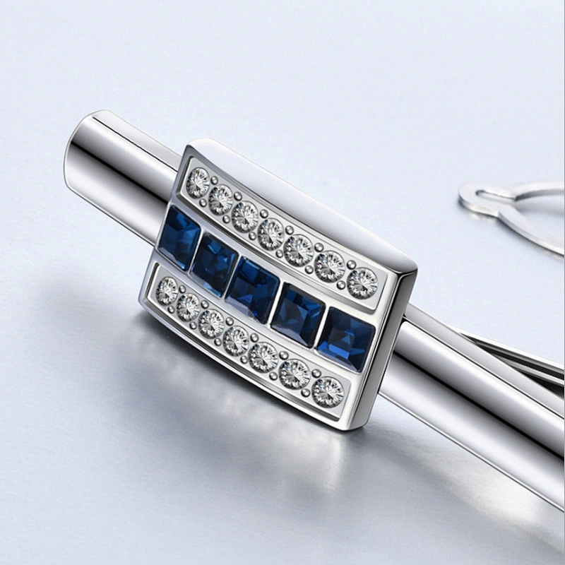 Cuff links Personalized Clip on Tie Clip Set Fashionable Neck Tie Collar Pin Eco Friendly Tie Bar CuffLink Box