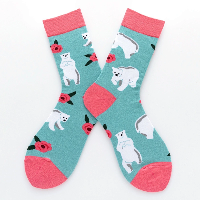 Unisex Novelty Quality Custom logo Different Kinds Animal Pattern Socks Men Colorful Socks Wholesale