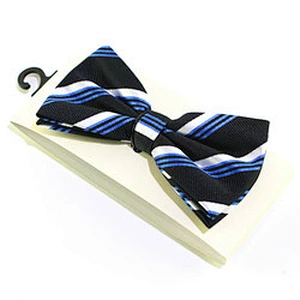 Wholesale Striped Color Boys Bow Ties