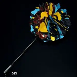 new arrival high quality flower lapel pin in the stock