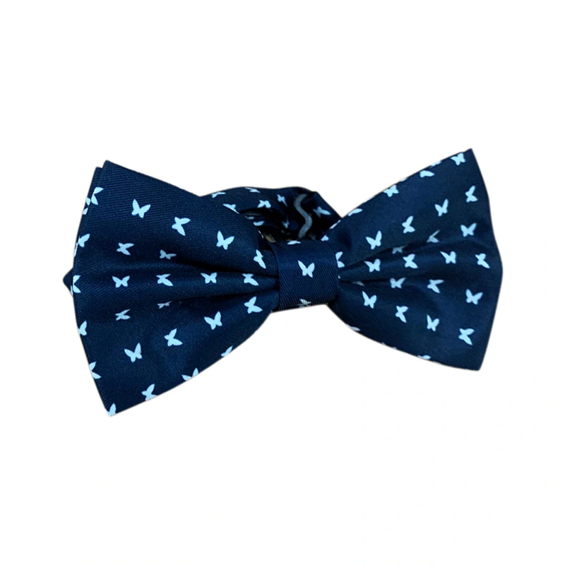 Low Moq Fashion MENS Polyester Printing Bow tie In Good Quality