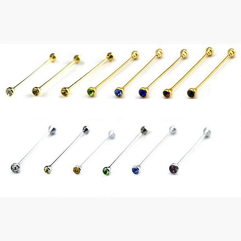 hight quality Wholesale fashion 6CM length shirt collar pin