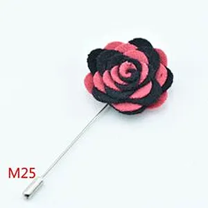 Designer Brooch Popular Brands Fashionable Wedding Corsage Flower Lapel Pins Mens Suit Custom