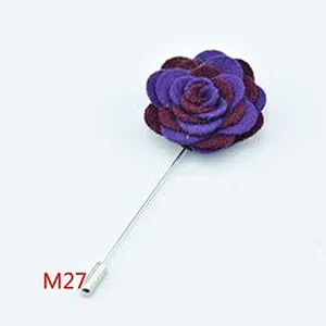 Designer Brooch Popular Brands Fashionable Wedding Corsage Flower Lapel Pins Mens Suit Custom