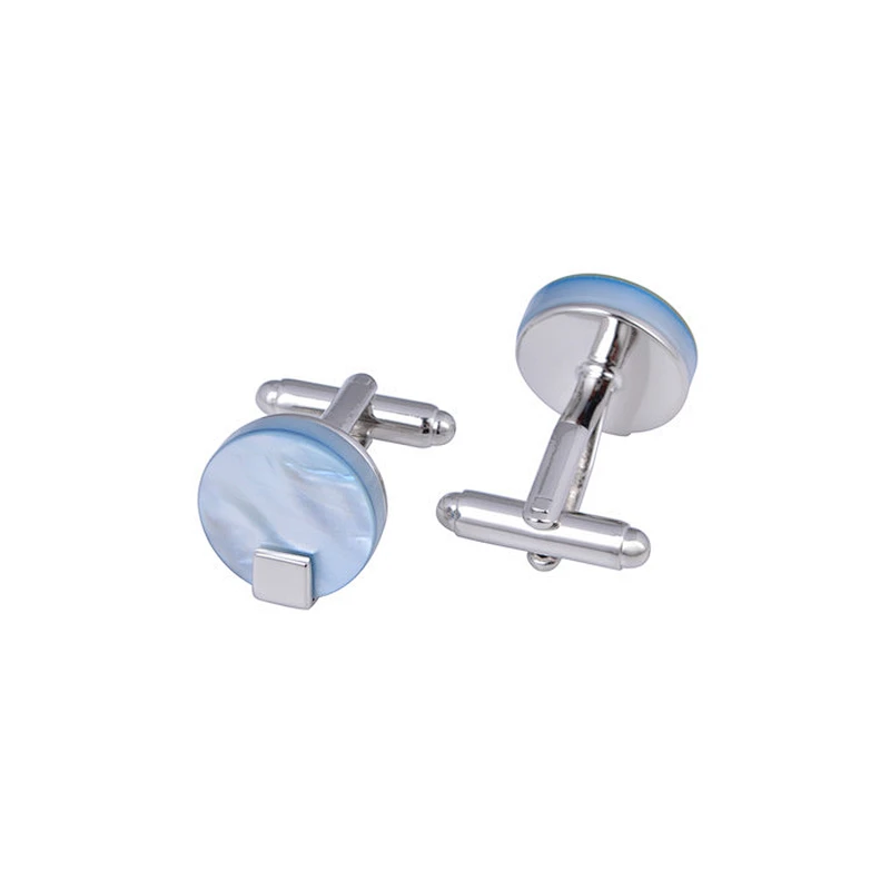 316L HIGH quality rhinestone stainless steel cufflinks MS378