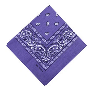 Wholesale Low Moq Fashion 100% Cotton Reusable Bandanas Custom Logo Silk Screen Printed Sport Headwear Soft Square Bandana Scarf