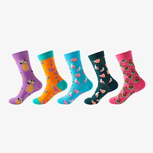 Wholesale 5-pack men and women anime cartoon long socks