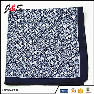 Wholesale High Quality Custom Handkerchief Men 100% Silk Custom Logo Accept Custom Printed Adults