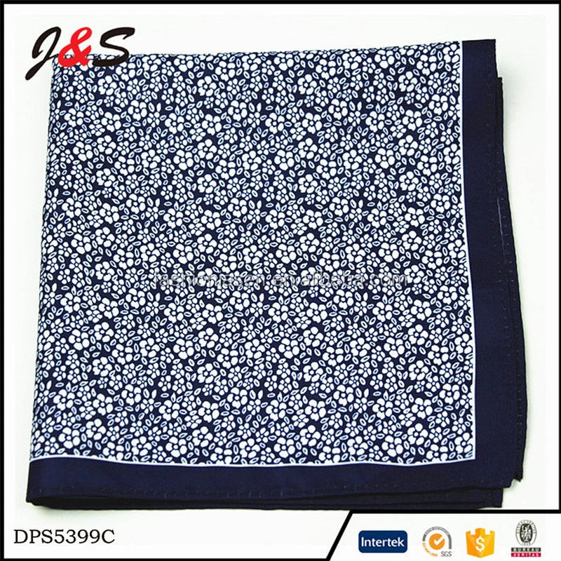 Wholesale High Quality Custom Handkerchief Men 100% Silk Custom Logo Accept Custom Printed Adults