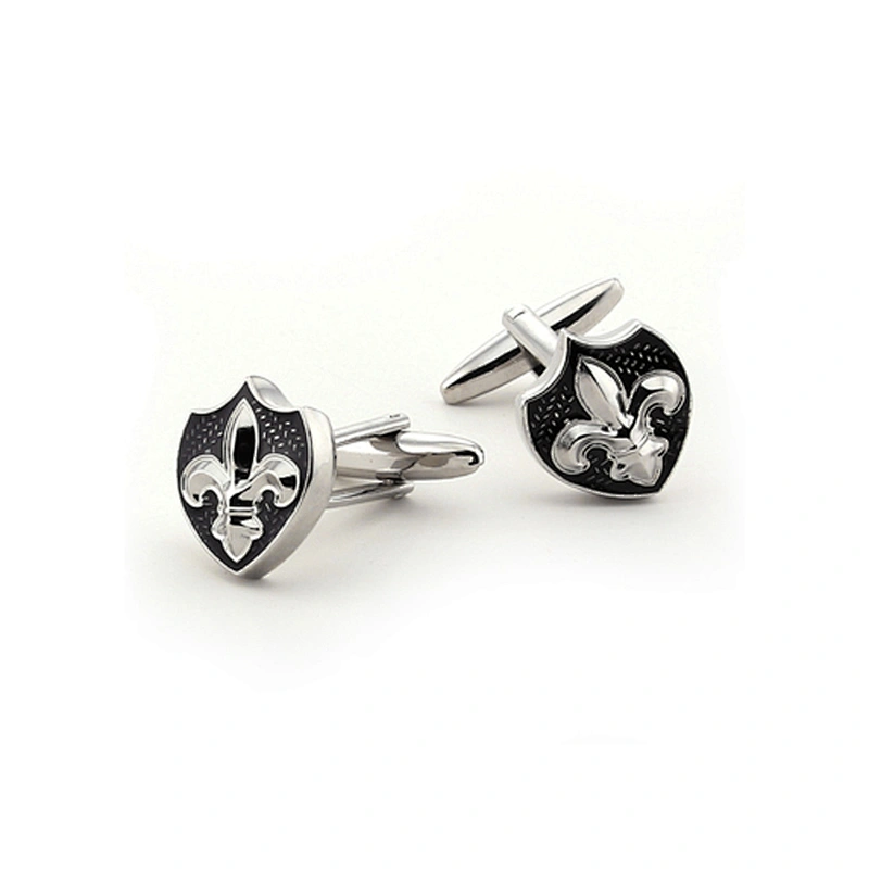 Custom men shirt accessory high end dragon cufflinks