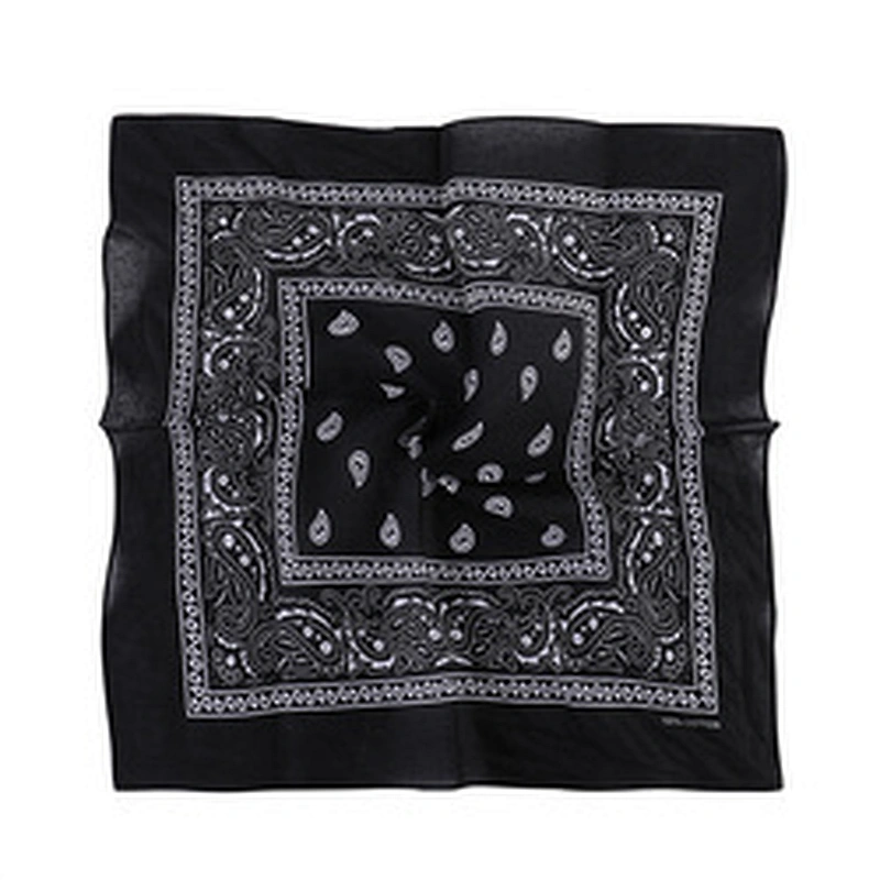 Wholesale Fashion cotton polyester silk square Handkerchief Printing Bandana Cheap Cotton Bandana