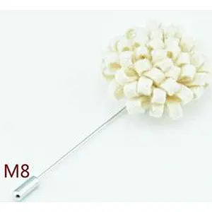 Groom Boutonniere Wedding Fashionable CC Brooch Pins Channel Customize Lapel Pins For Suit Men