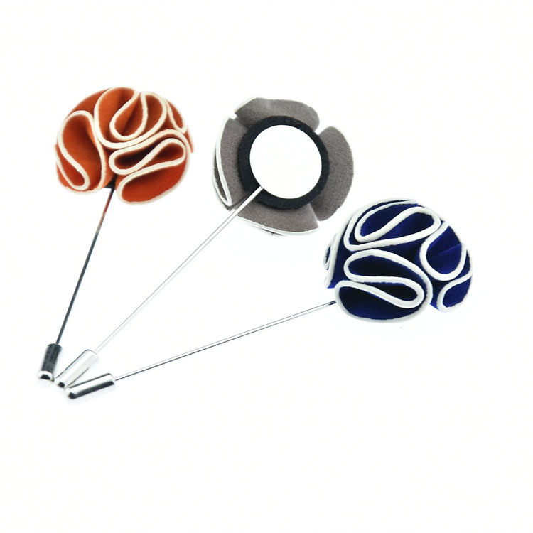 Personalised Mens Lapel Pin Custom Wedding Corsage Flower Fashionable Designer Brooches And Pins Pins
