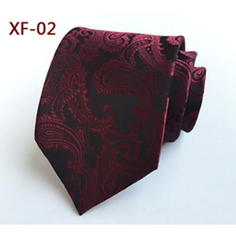 Fashion Paisley Neck Ties For Men Italian Casual Ties Men Custom Logo Wedding Necktie Party Gravatas Estampadas