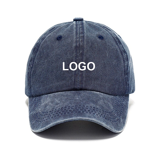 Wholesale Unisex 6 Panel Blank Embroidery Logo Cotton Washing Distressed Vintage Custom Baseball Trucker Hat Cap