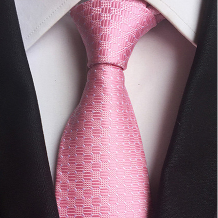 Custom Gravata Fashion Neck Ties For Men Casual Grid Silk Necktie Gift