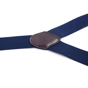 Adult 3 clip hook buckle strap Y-type plain color men's and women's universal suspender strap clip
