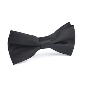 Solid Silk Bow Ties Wholesale Navy Mens Custom Designs Top Quality Colorful Printed With Gift Box Set