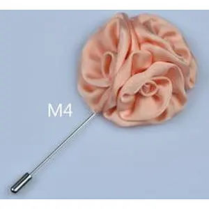 Flower Lapel Pin Custom Fancy Wedding Boutonniere Flower Wedding Bling Designer Brooch Popular Brands