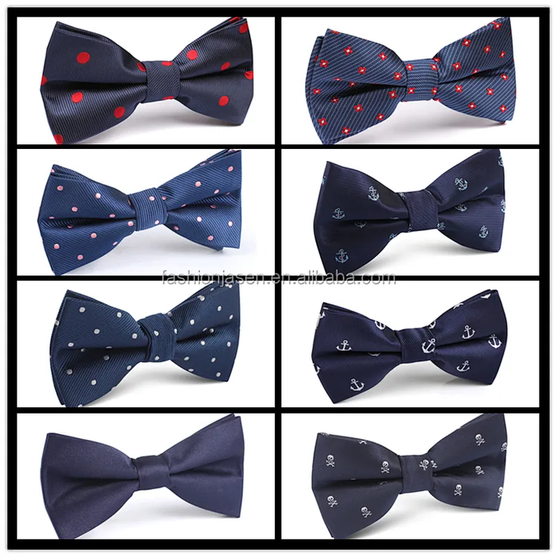 Wholesale men silk woven bow ties