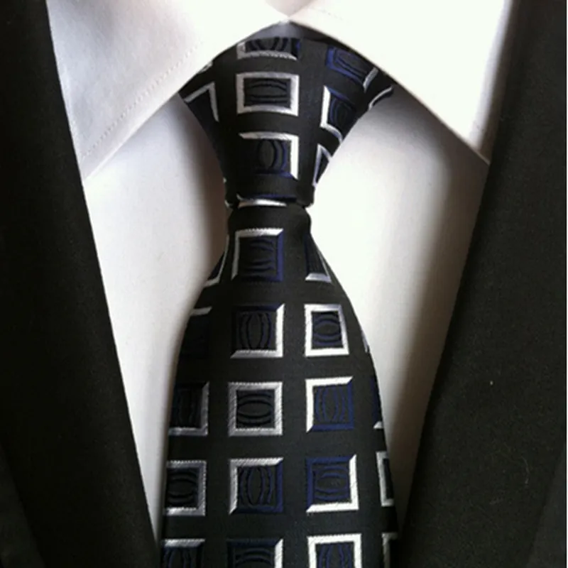 Luxury Stripe Ties For Men Italian Custom Neckties Men With Logo Cravate Homme Set Gift Box
