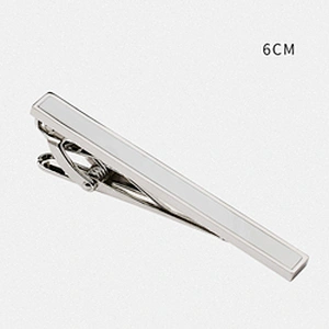 Fashion Mens Metal Simple Necktie Tie Pin Bar Clasp Clip