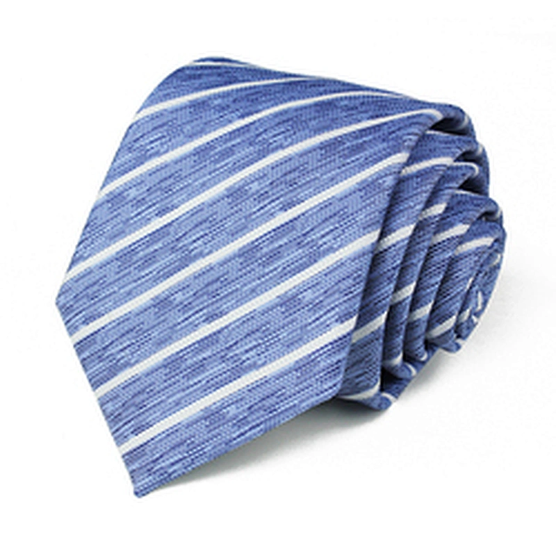 Striped Tie Sublimation Neckties Twill Jacquard Tie Yarn-dyed Polyester Ties Corbatas Hombres