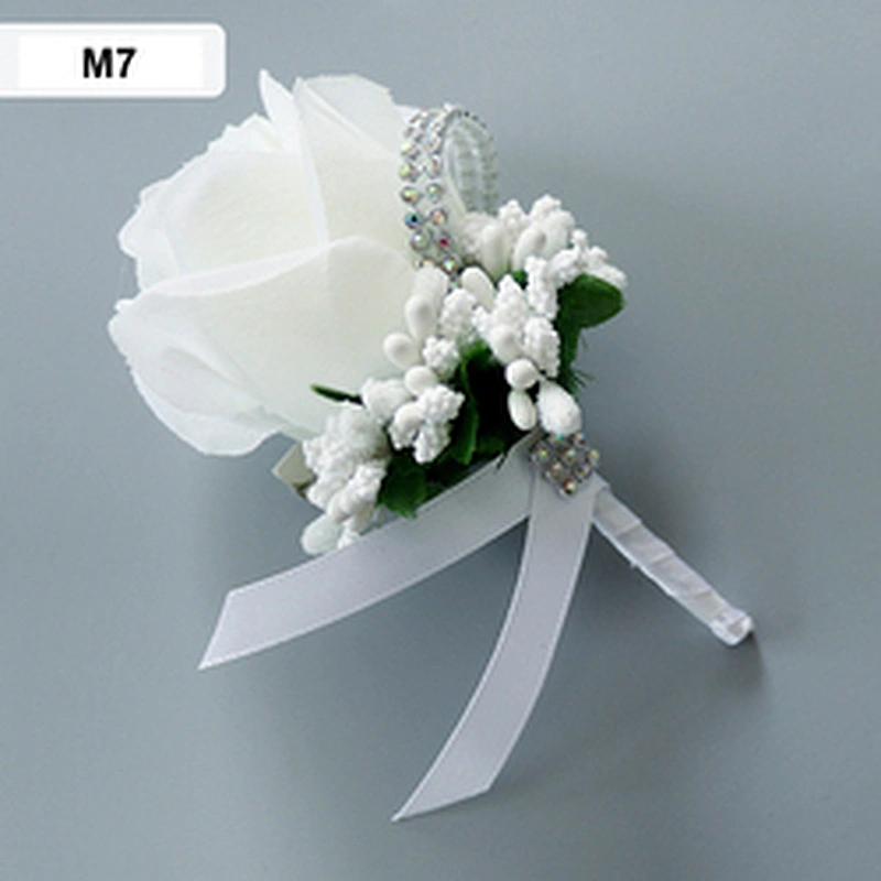 Designer Brooches And Pins Fashionable Wedding Boutonniere Flower Wedding Custom Logo Lapel Pin Packaging