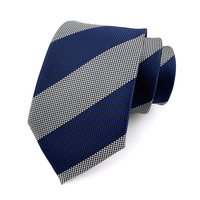 Wholesale classical Stripe Men Ties Custom Necktie Luxury Mens Polyester Ties