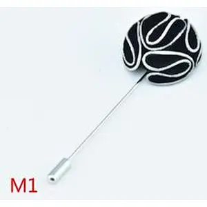 Fashionable Flower Lapel Pin Custom Wedding Pin Broches/p al por mayor Designer Hijab Magnet Magnetic Hijab Pins